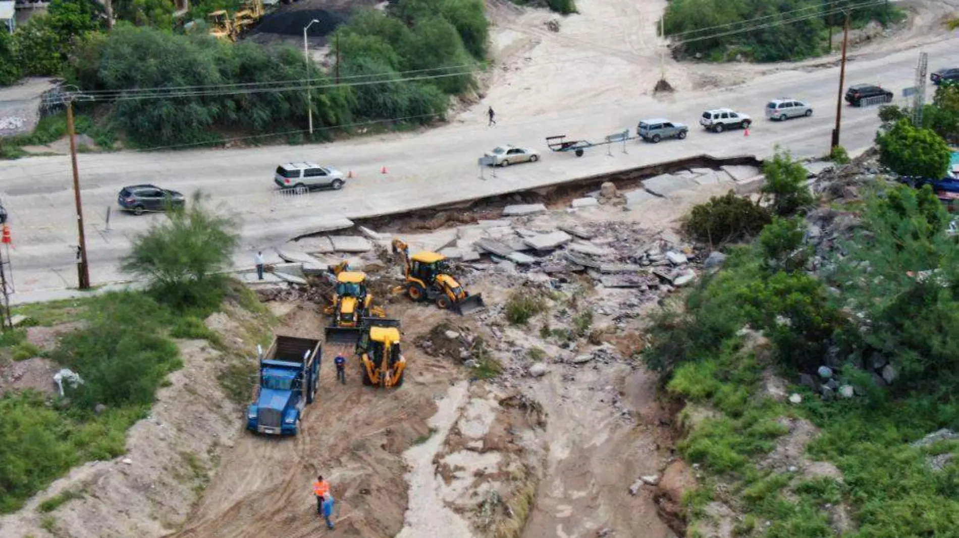 Nuevo puente en La Paz